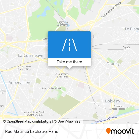 Rue Maurice Lachâtre map