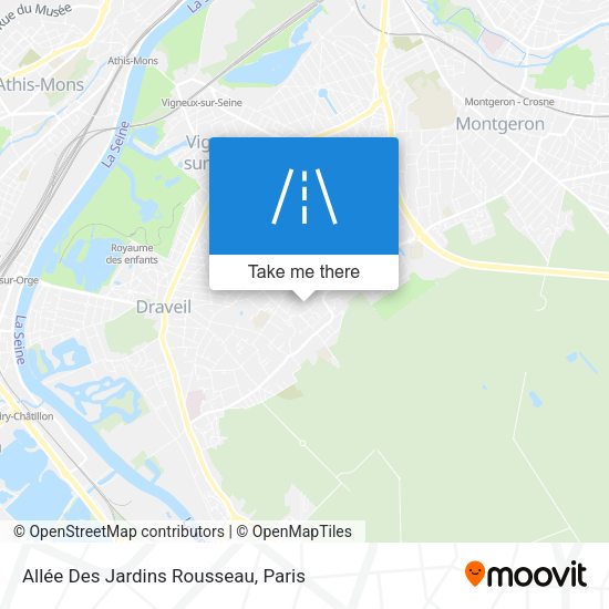 Allée Des Jardins Rousseau map
