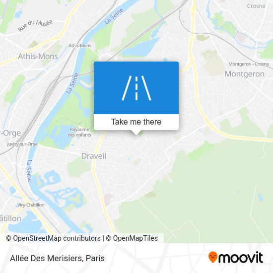 Allée Des Merisiers map