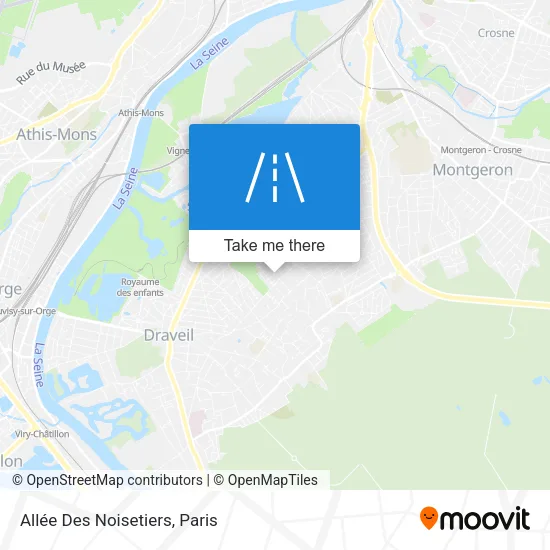 Allée Des Noisetiers map