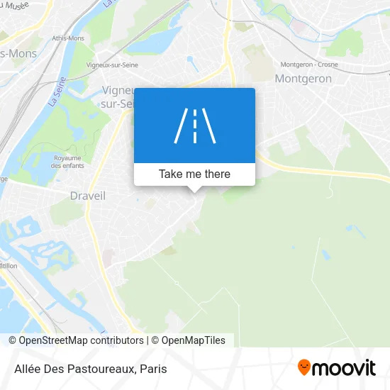 Allée Des Pastoureaux map