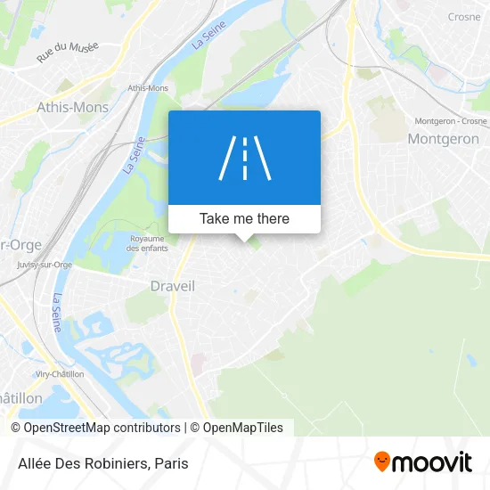 Allée Des Robiniers map