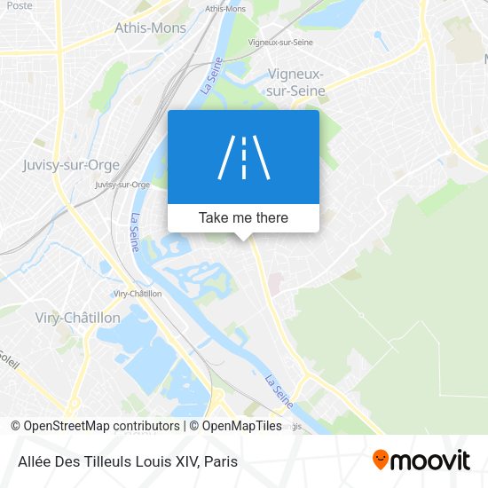 Allée Des Tilleuls Louis XIV map