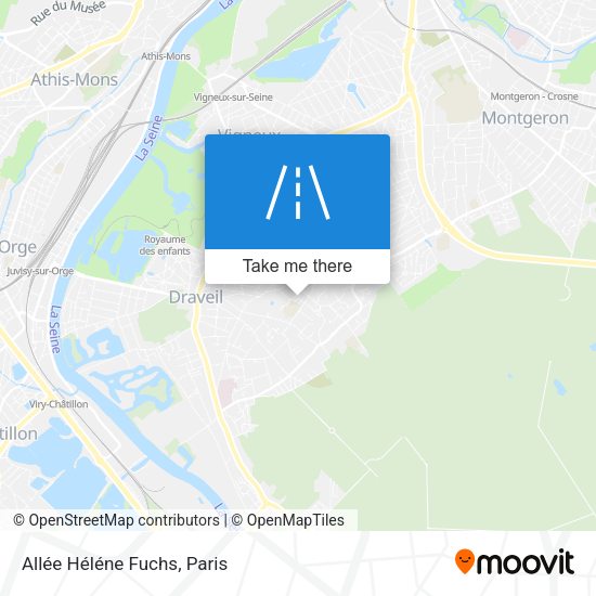 Allée Héléne Fuchs map