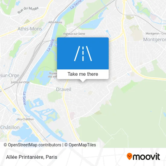 Allée Printanière map