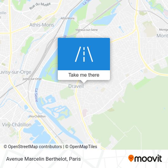 Avenue Marcelin Berthelot map