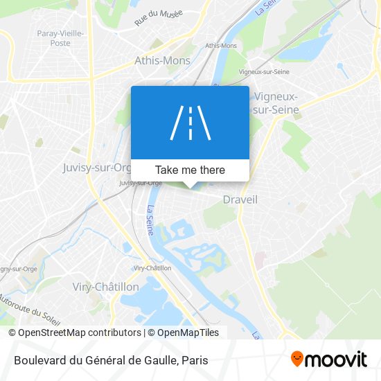Mapa Boulevard du Général de Gaulle