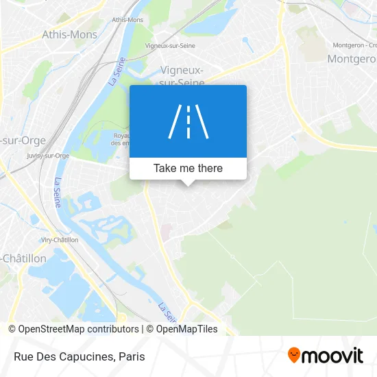 Mapa Rue Des Capucines