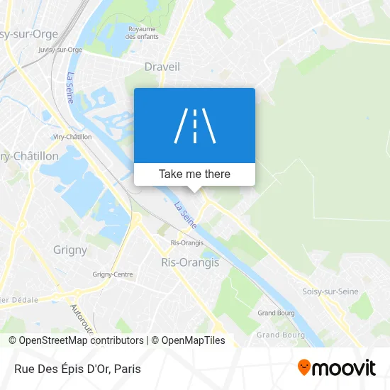 Rue Des Épis D'Or map