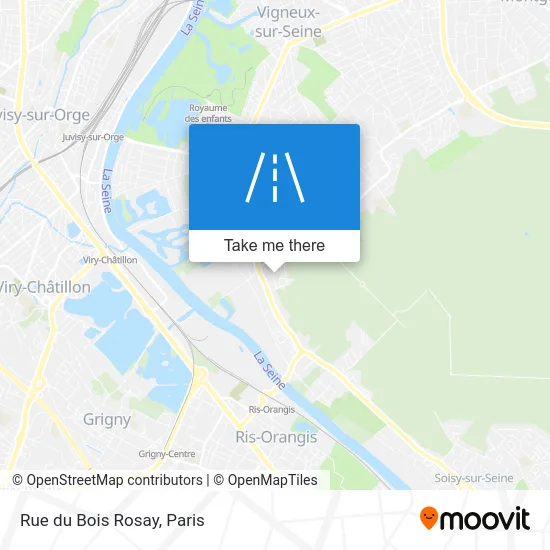 Rue du Bois Rosay map