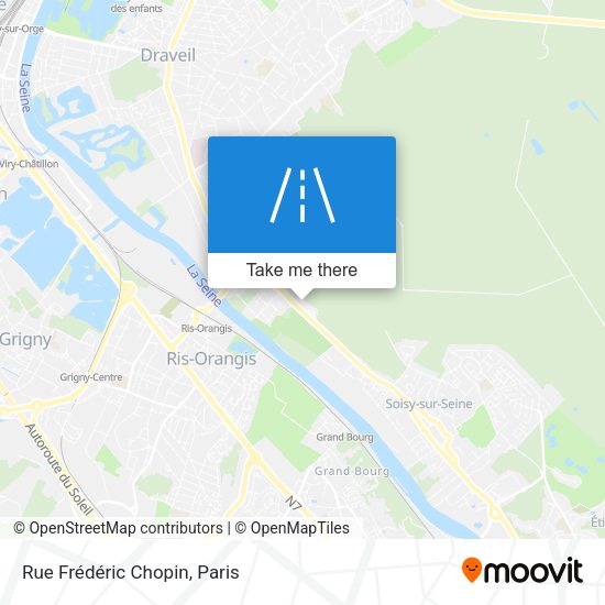 Rue Frédéric Chopin map