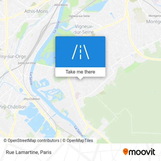 Rue Lamartine map