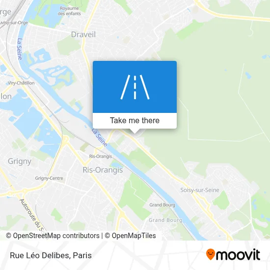 Rue Léo Delibes map