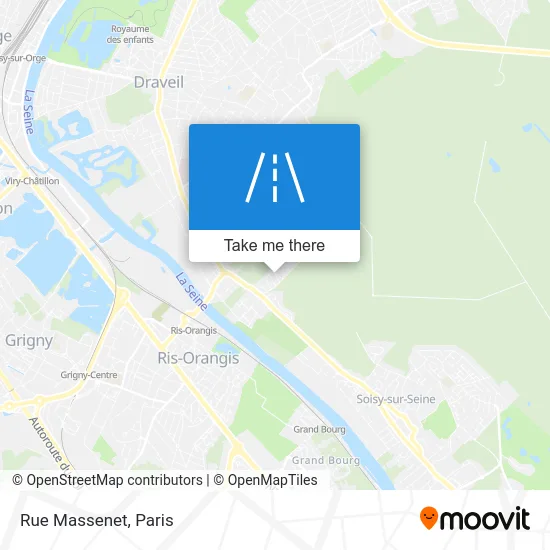 Rue Massenet map