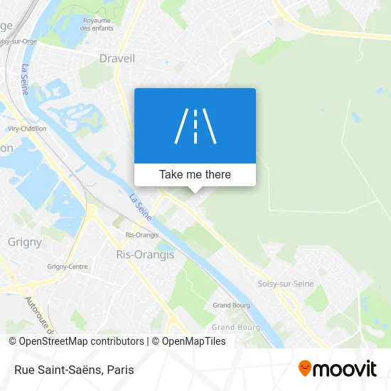 Rue Saint-Saëns map