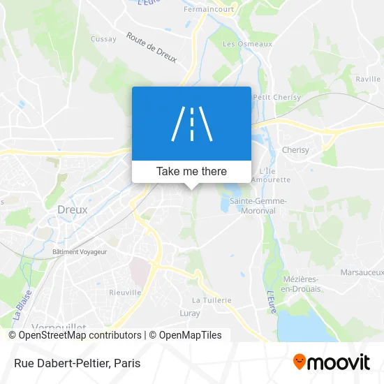 Rue Dabert-Peltier map