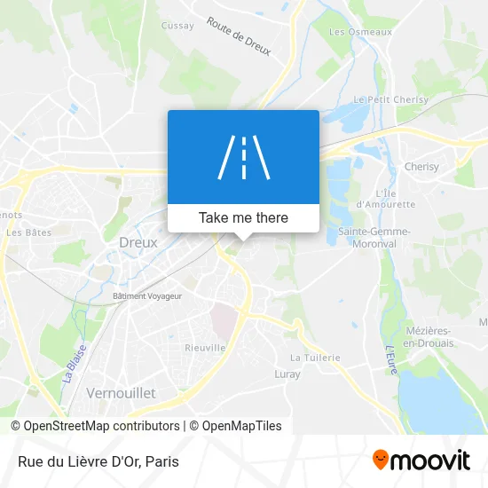 Rue du Lièvre D'Or map