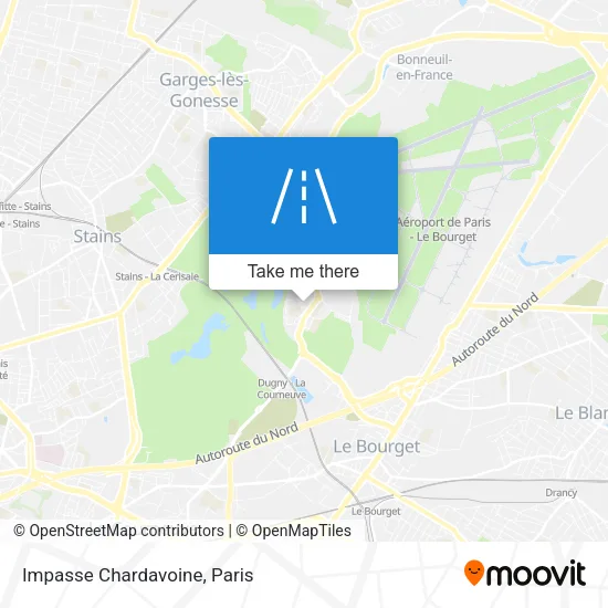 Impasse Chardavoine map