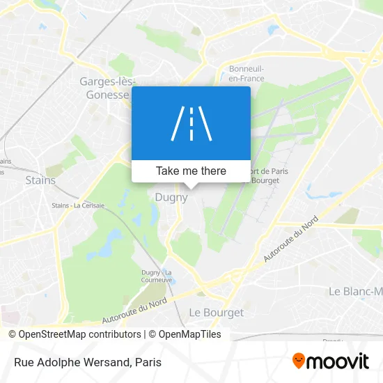 Rue Adolphe Wersand map