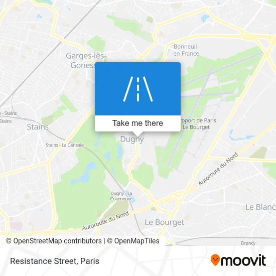 Rue de la Résistance map