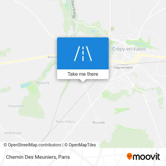 Chemin Des Meuniers map