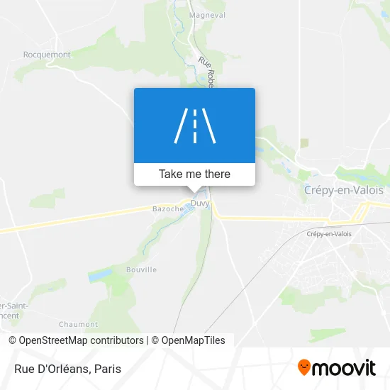 Rue D'Orléans map