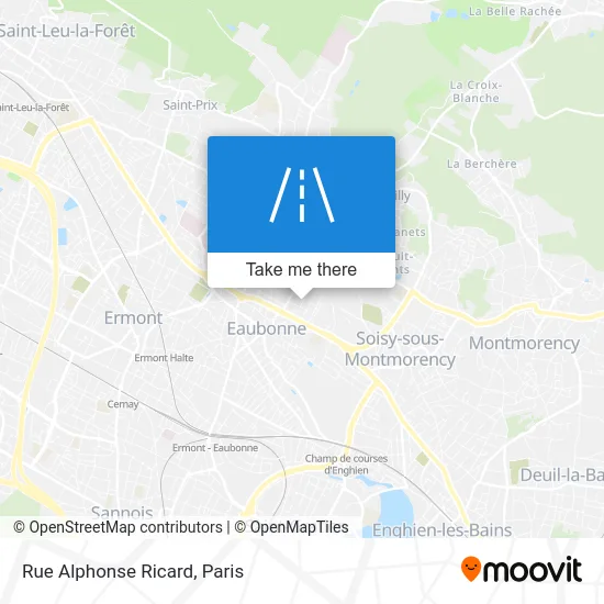 Rue Alphonse Ricard map