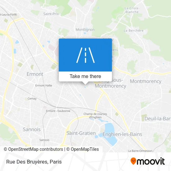 Rue Des Bruyères map