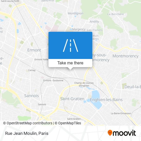 Mapa Rue Jean Moulin