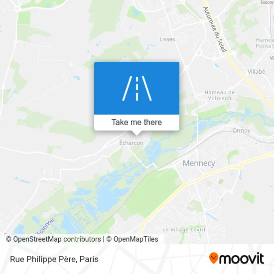 Rue Philippe Père map