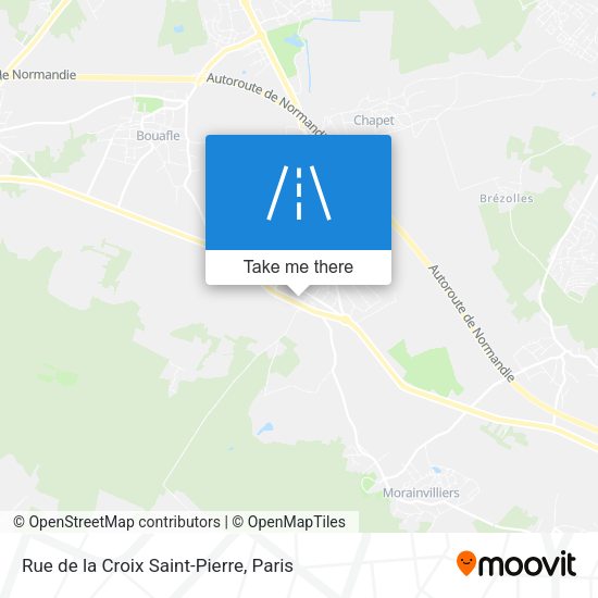 Rue de la Croix Saint-Pierre map