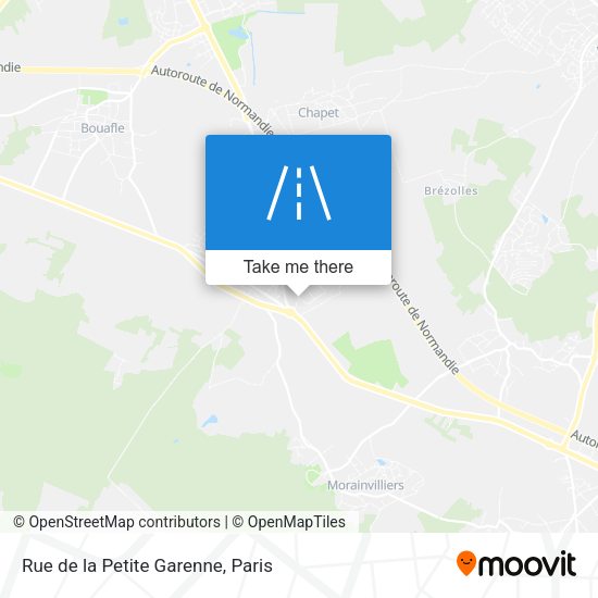 Rue de la Petite Garenne map