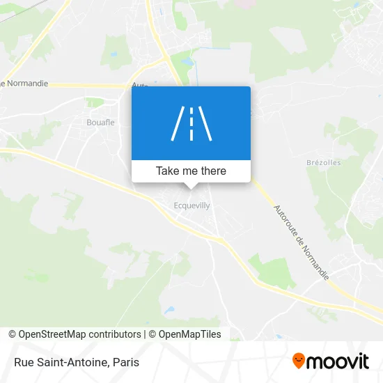 Rue Saint-Antoine map