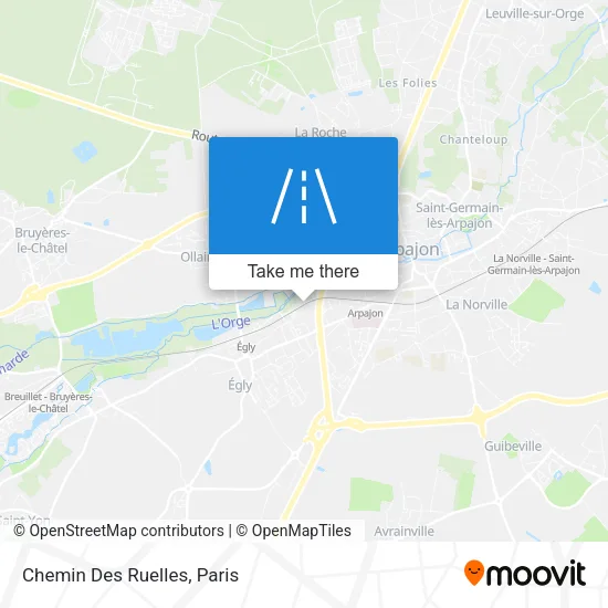 Chemin Des Ruelles map