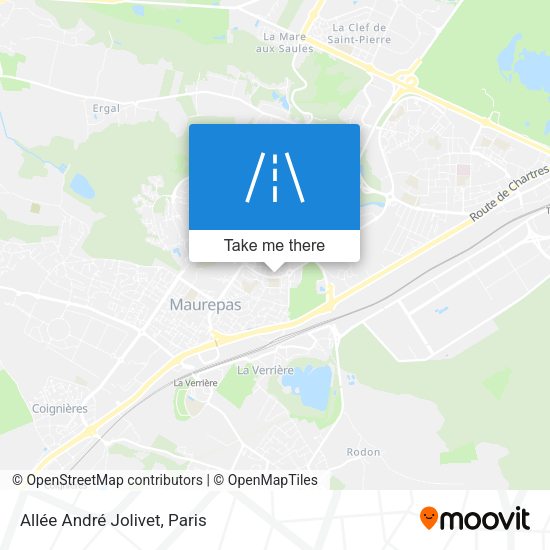 Allée André Jolivet map