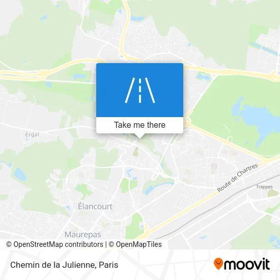 Chemin de la Julienne map