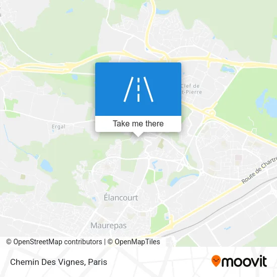 Chemin Des Vignes map