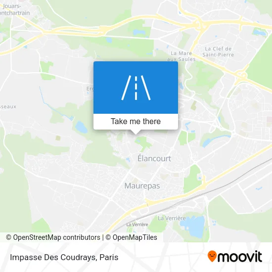 Impasse Des Coudrays map