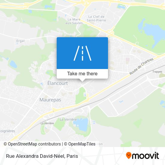 Rue Alexandra David-Néel map
