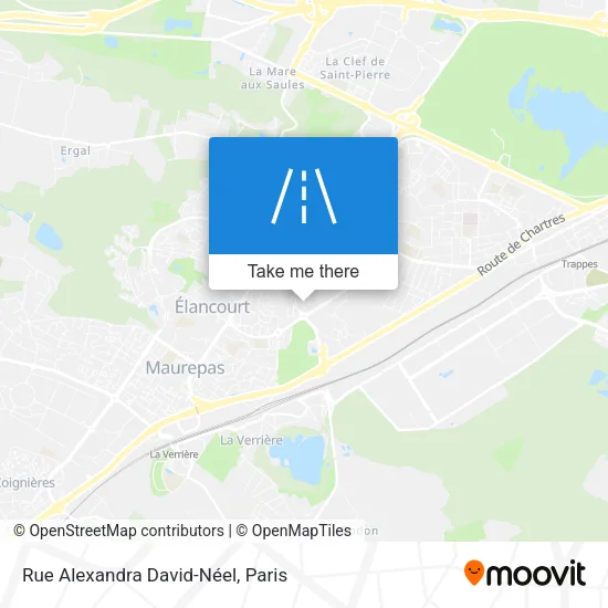 Rue Alexandra David-Néel map
