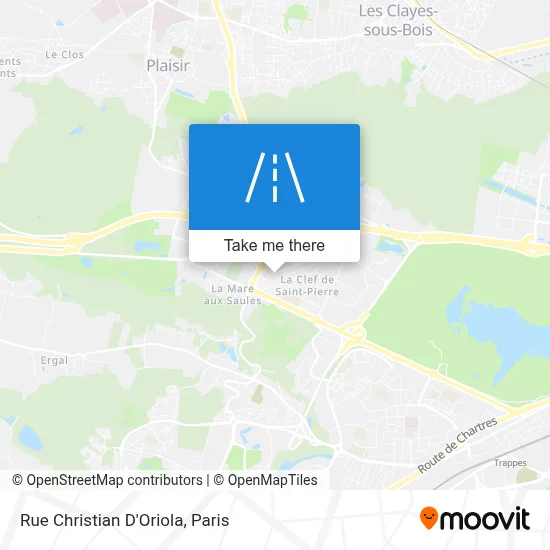 Rue Christian D'Oriola map