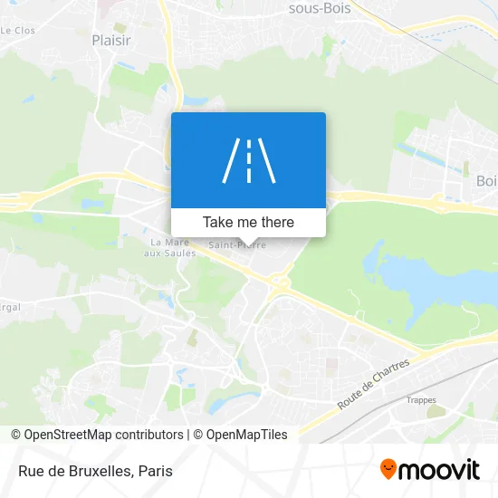 Rue de Bruxelles map