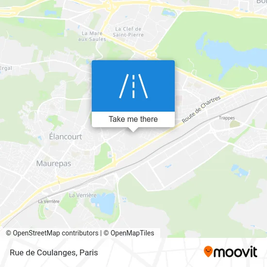 Rue de Coulanges map