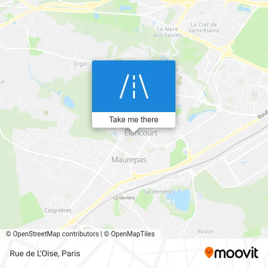 Rue de L'Oise map