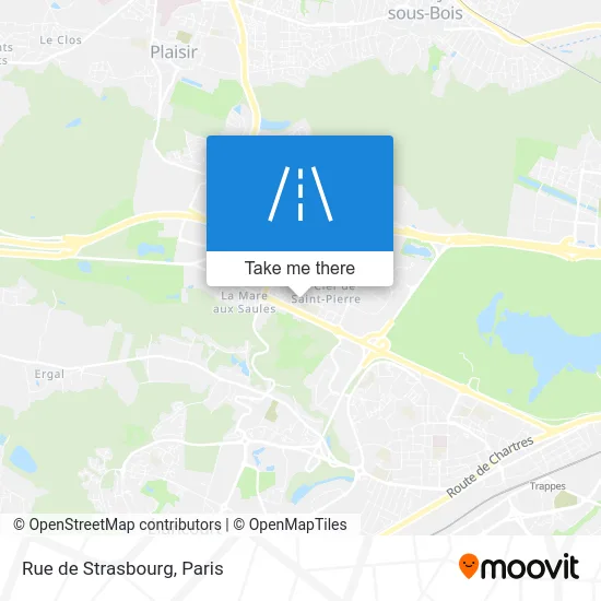 Rue de Strasbourg map