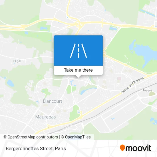 Rue Des Bergeronnettes map