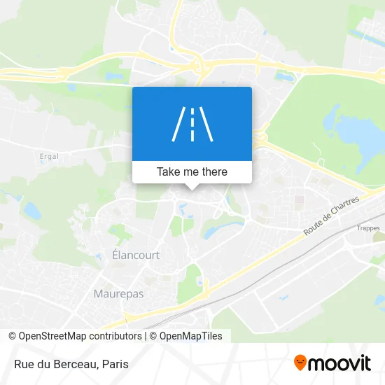 Rue du Berceau map