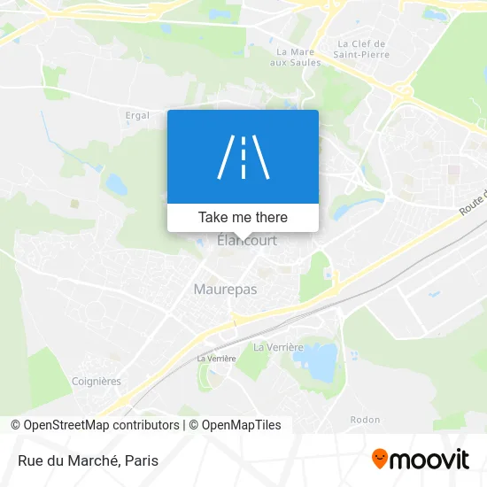 Rue du Marché map