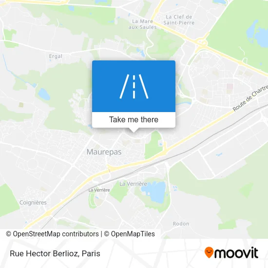 Rue Hector Berlioz map