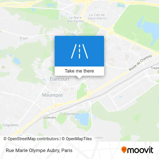 Rue Marie Olympe Aubry map